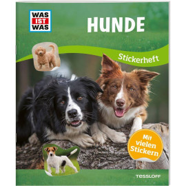 WAS IST WAS Stickerheft Hunde
