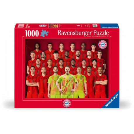 Ravensburger 12001221 Puzzle FC Bayern München Saison 2024 25 1000 Teile