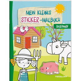 Mein kleines Sticker-Malbuch. Bauernhof