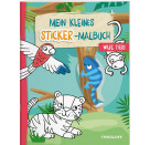 Mein kleines Sticker-Malbuch. Wilde Tiere