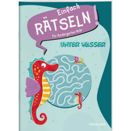 Einfach rätseln! Für Kindergarten-Kids. Unter Wasser