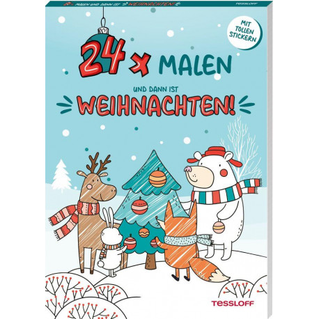 24 x malen und dann ist Weihnachten!