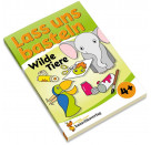 Lass uns basteln – Bastelbuch ab 4 Jahre – Wilde Tiere