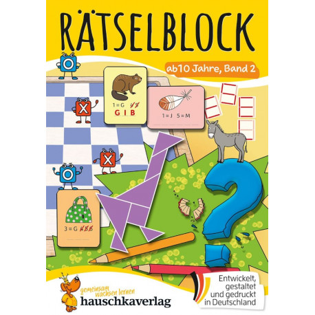 Rätselblock ab 10 Jahre, Band 2