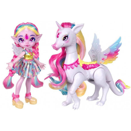 MAGIC MIXIES PIXLINGS Puppe & Pegacorn Set