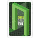 Green Glass Door