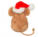 Teddy Hermann Weihnachtsmaus mit Keks, 11 cm