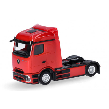 herpa - Mercedes-Benz eActros 600 Procabin Solozugmaschine 2achs, rot