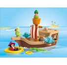 PLAYMOBIL 71769 JUNIOR & Disney: Peter Pans Piratenschiff mit Wasserspritzspaß