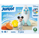 PLAYMOBIL 71771 JUNIOR & Disney: Micky Maus  Raketen- & Weltraum-Abenteuer