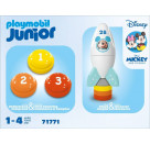 PLAYMOBIL 71771 JUNIOR & Disney: Micky Maus  Raketen- & Weltraum-Abenteuer