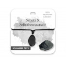 Kette Edelstein schwarzer Onyx (3)