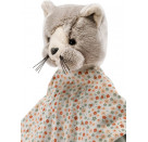 Sterntaler Schmusetuch M Katze Lilly, ecru