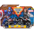 MNJ Monster Jam 2-Pack 1:64 Marvel