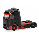 herpa - Mercedes-Benz eActros 600 Procabin Solozugmaschine 2achs, schwarz rot