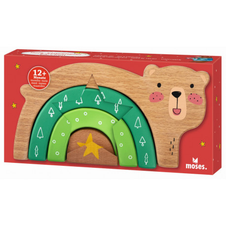 Holz-Stapelspiel Bärchen