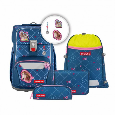 GIANT Schulranzen-Set   Horse Lima  , 5-teilig