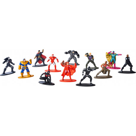Marvel Blind Pack Nanofigs, 12-sort.