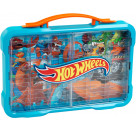 HW - Sammelkoffervitrine für 54 Autos mit leuchtendem Hot Wheels Logo