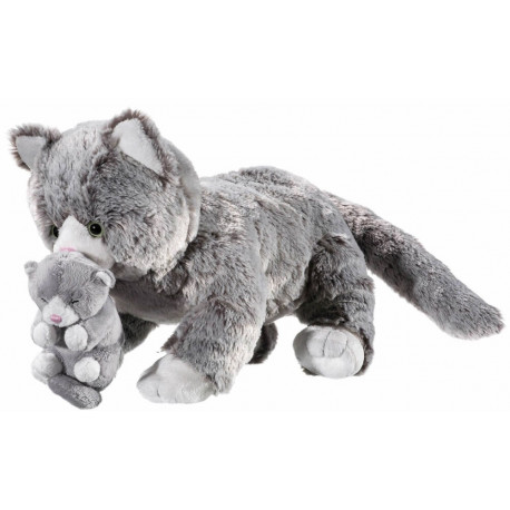 Heunec SOFTISSIMO Katzen Mami mit Baby