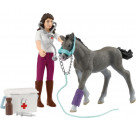 schleich® HORSE CLUB 42752 Ms Kramer mit Fohlen