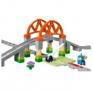 LEGO® DUPLO 10426 Eisenbahnbrücke und Schienen – Erweiterungsset