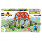 LEGO® DUPLO 10426 Eisenbahnbrücke und Schienen – Erweiterungsset