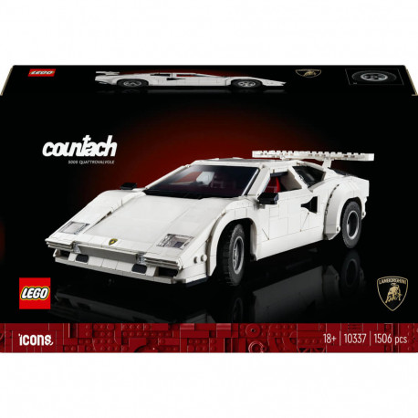 LEGO® Icons 10337 Lamborghini Countach 5000 Quattrovalvole, seltenes Set