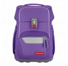 BASIS Schulranzen-Set „Purple Konfetti, 4-teilig