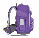 BASIS Schulranzen-Set „Purple Konfetti, 4-teilig