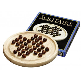 Philos Solitaire 18 cm rund mit Holzkugeln