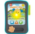 Fisher-Price Lernspaß Hündchen Geschichtenerzähler Baby elektronisches Lernspielzeug mit Musik und L