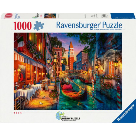 Ravensburger Puzzle 12001439 - Canal Cruise in Venice - 1000 Teile Puzzle für Erwachsene und Kinder