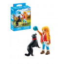 PLAYMOBIL 71738 Frau mit Sennenhund