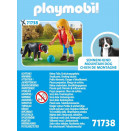 PLAYMOBIL 71738 Frau mit Sennenhund