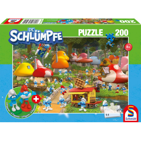 KIPU200T.In Schlumpfhausen mit Add-on (2 Figuren)