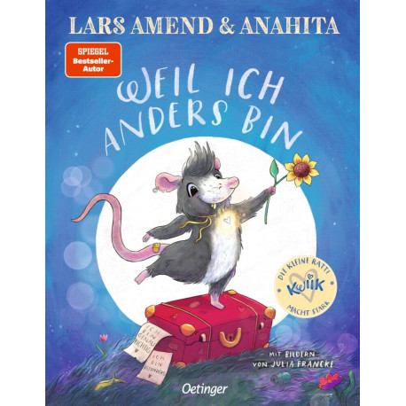 Die kleine Ratte Kwiik macht stark. Weil ich anders bin