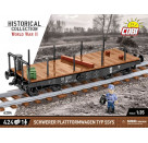 COBI 6284 German Railway Schwerer Plattformwagen Typ SSY