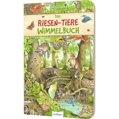 Das Riesen-Tiere-Wimmelbuch