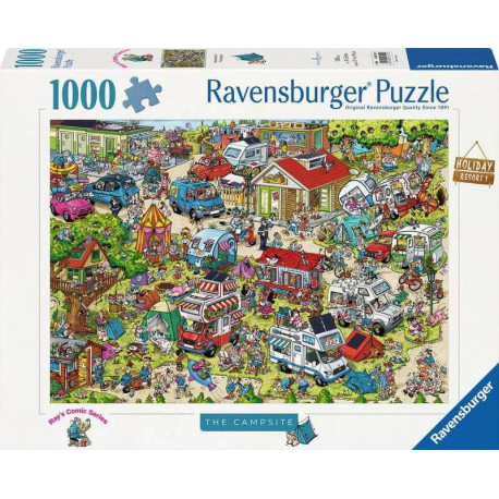 Ravensburger 12000721 Puzzle The Campsite 1000 Teile