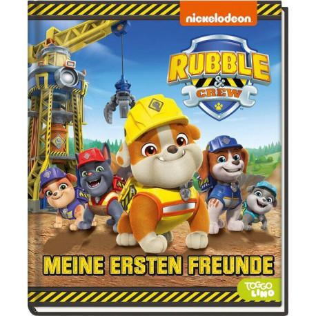 Rubble & Crew: Meine ersten Freunde - Kindergartenfreundebuch mit wattiertem Cover