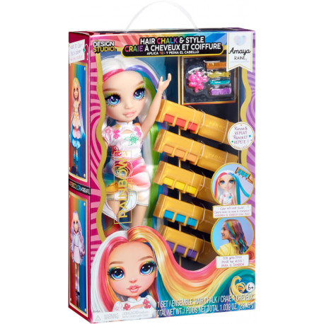 Rainbow High Hair Play Doll- Amaya (Rainbow)