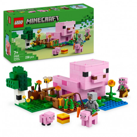 LEGO® Minecraft™ 21268 Das Babyschwein-Haus