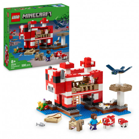LEGO® Minecraft™ 21270 Das Pilzkuh-Haus