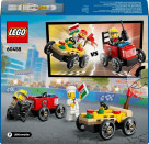 LEGO® City 60458 Pizzalieferwagen vs. Löschauto