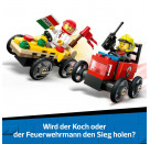 LEGO® City 60458 Pizzalieferwagen vs. Löschauto