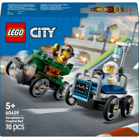 LEGO® City 60459 Flugzeug vs. Krankenhausbett
