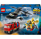 LEGO® City 60462 Kombinationsset mit Hubschrauber, Löschauto und U-Boot