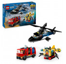 LEGO® City 60462 Kombinationsset mit Hubschrauber, Löschauto und U-Boot
