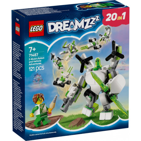 LEGO® DREAMZzz 71487 Z-Blobs Roboter- und Fahrzeugabenteuer